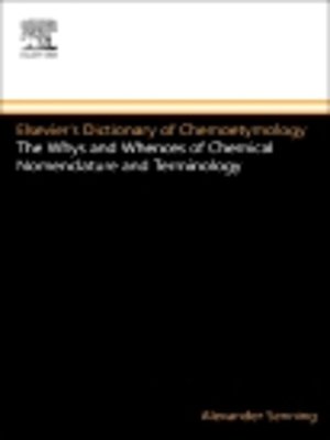 cover image of Elsevier's Dictionary of Chemoetymology